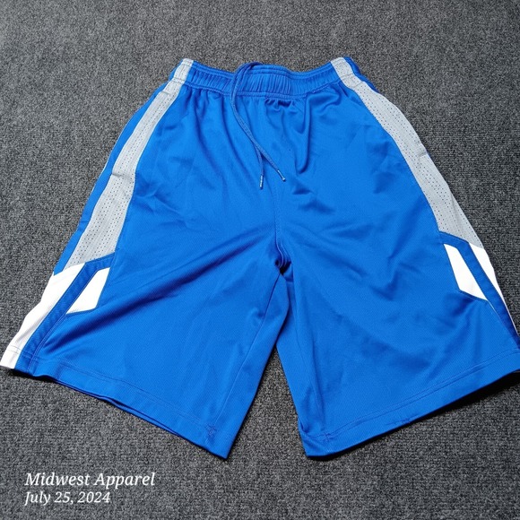 Under Armour Other - Under Armour Shorts Men Small Blue Basketball Athletic Stretch Drawstring Casual